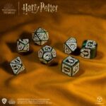 Q-Workshop Harry Potter Slytherin Modern Dice Set - Green
