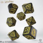 Q-Workshop Harry Potter Hufflepuff Modern Dice Set - Black