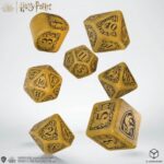 Q-Workshop Harry Potter Hufflepuff Modern Dice Set - Yellow