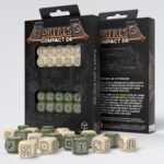 Q-Workshop Fortress Compact D6: Beige & Olive Set