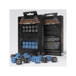 Q-Workshop Fortress Compact D6: Black & Blue Set