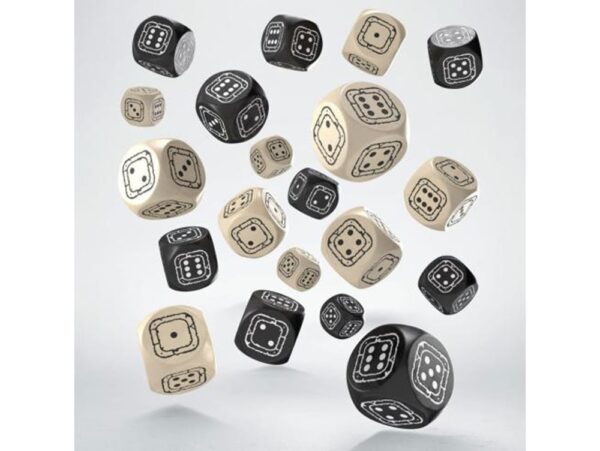 Q-Workshop Fortress Compact D6: Black & Beige Set