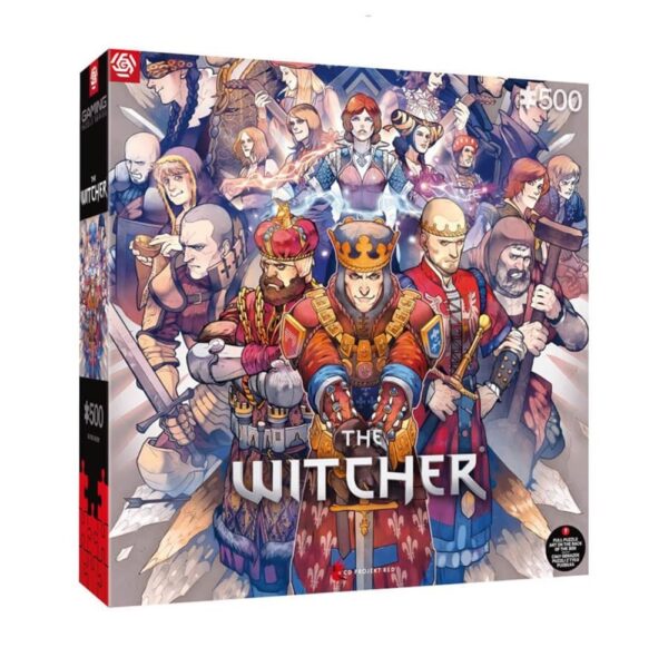 The Witcher Kingdoms Of The North Puzzle 500 Pieces