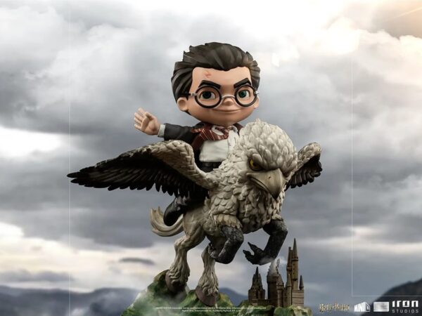 Harry Potter And Buckbeak MiniCo Iron Studios Statue