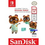 Sandisk Nintendo Switch micro SDXC Card 512 GB
