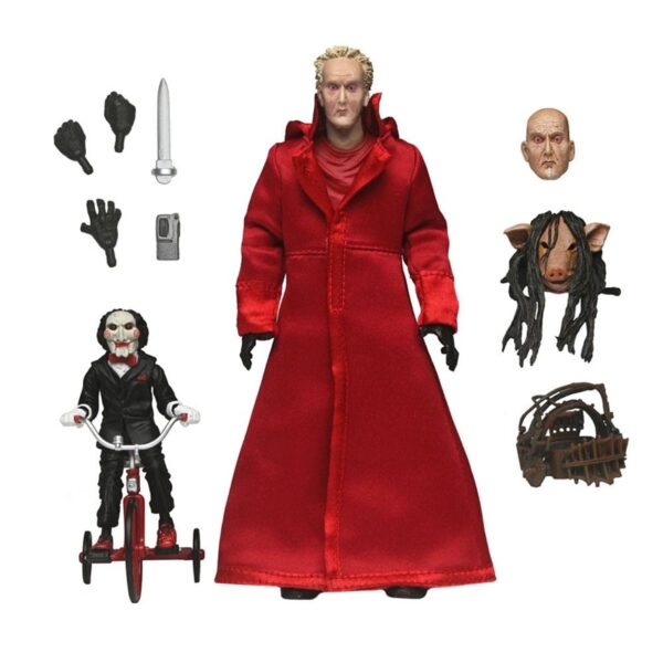 Saw Jigsaw Killer Red Robe Neca Action Figure 18cm