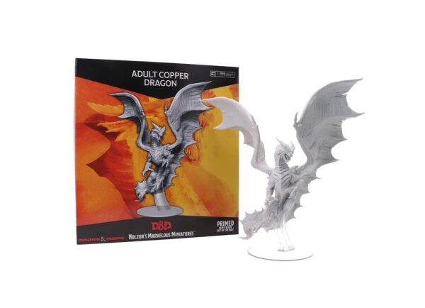 Dungeons & Dragons Nolzur's Marvelous Miniatures: Adult Copper Dragon
