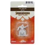 Pathfinder Battles Deep Cuts Miniatures: Unpainted Minis Orc Brute