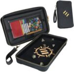 Enhance Community Dice Organizer Case & XL Rolling Tray (Black)