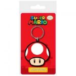 Super Mario Red Mushroom Keychain