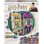Harry Potter 3D Diagon Alley Madam Malkin's Wrebbit Puzzle 290 Pieces