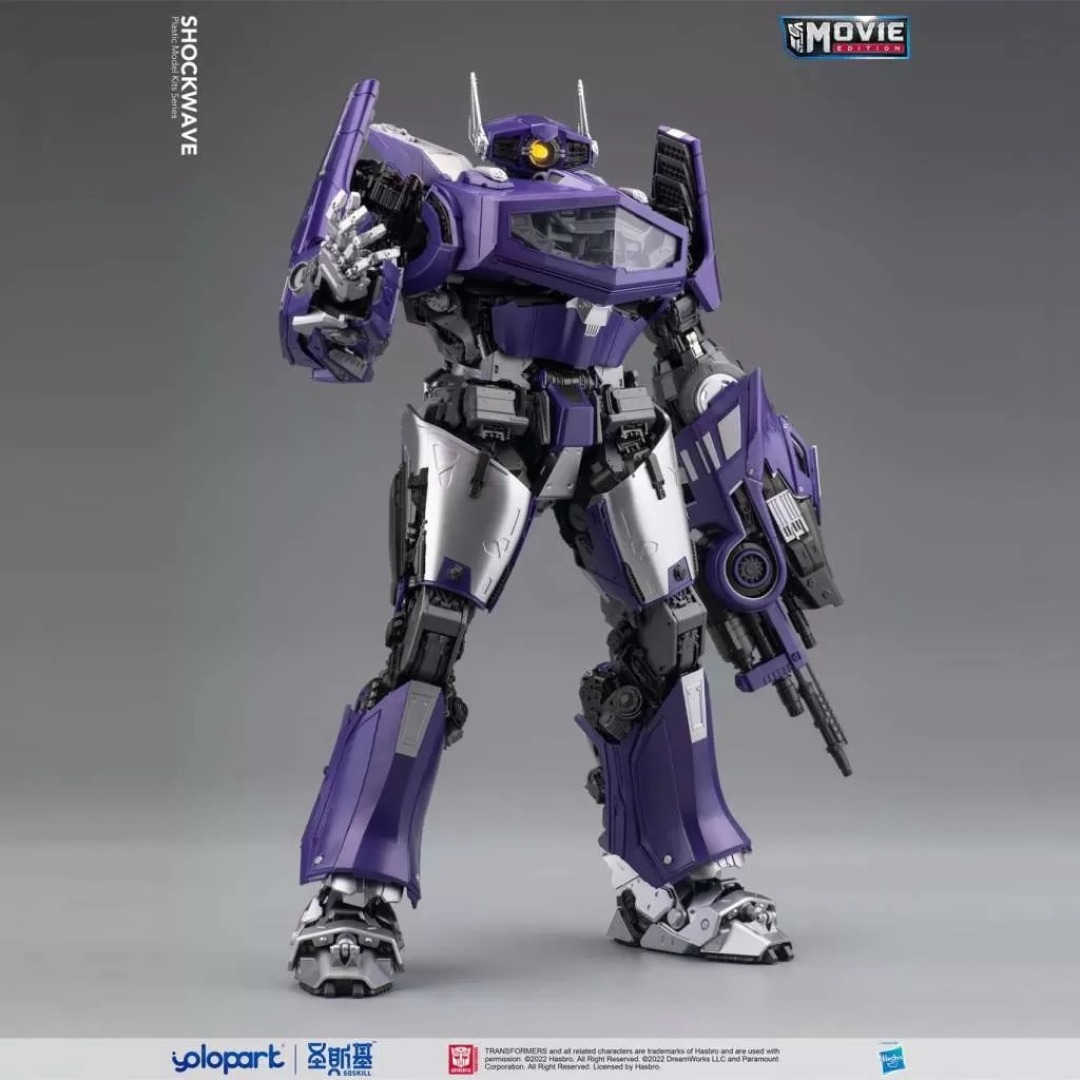 pos-6975267030012-ff120f8e6ada05d21fa49aed43561437.jpg Transformers Bumblebee The Movie Shockwave Model Kit - Image 1