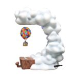 Disney Pixar UP Levitating House Masterpiece Enesco Figurine