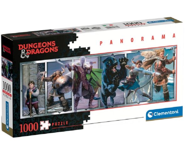 Dungeons & Dragons Characters Panorama Puzzle 1000 Pieces