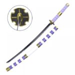 One Piece Yubashiri Purple & White Katana Replica