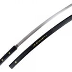 Lupin III Goemon Ishikawa Black Iscriptions Katana Replica