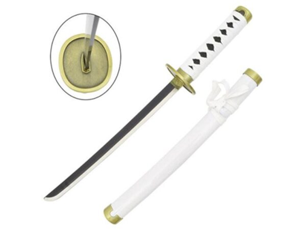 One Piece Wado Ichimonji White Mini Katana Replica