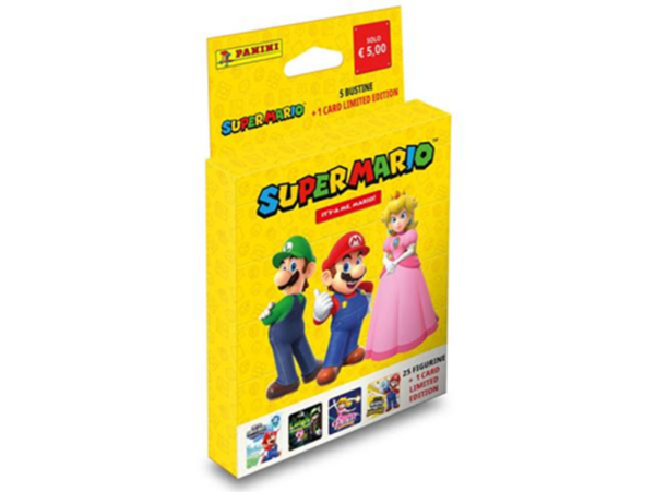 Super Mario Panini Stickers Ecoblister