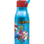 Super Mario Aluminium Bottle with Handle 760ml