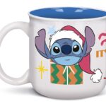 Disney Stitch Merry Xmas Breakfast Mug 420ml