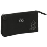 Disney 100 Years Black Triple Pencil Case