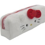 Hello Kitty Fur Square Pencil Case