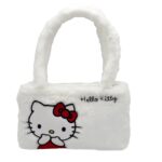 Hello Kitty Fur Handbag 26x17x7cm