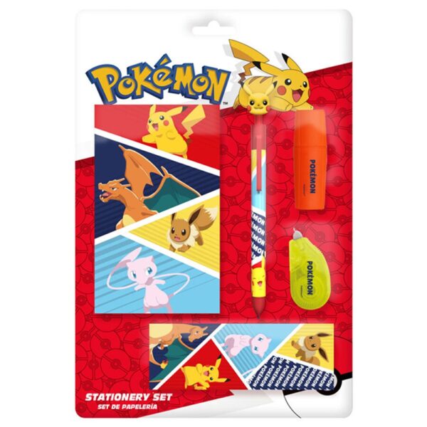 Pokemon Stationery Set with Notebook 5pc