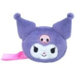 Hello Kitty Kuromi Purple Fur Shoulderbag 24x8x6cm