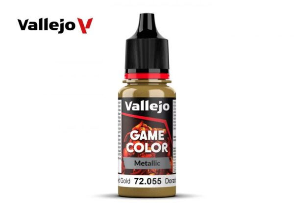 Vallejo Game Color Metallic Polished Gold 18ml