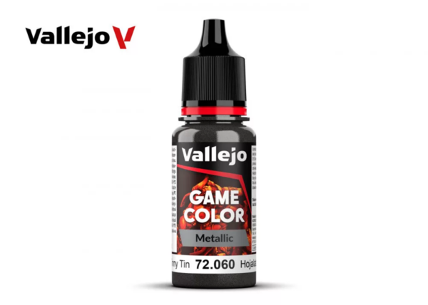 Vallejo Game Color Metallic Tinny Tin 18ml