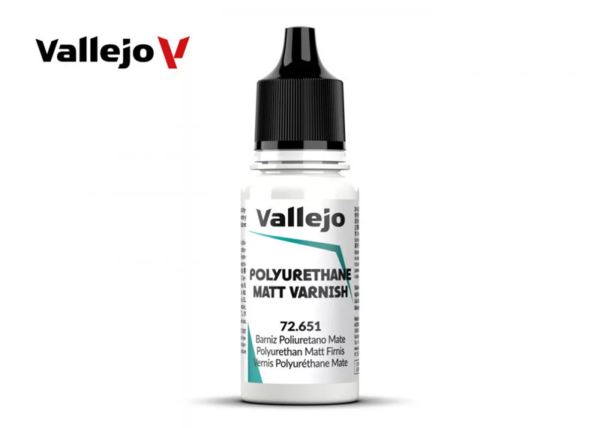 Vallejo Auxiliary Matt Polyurethane Varnish 18ml