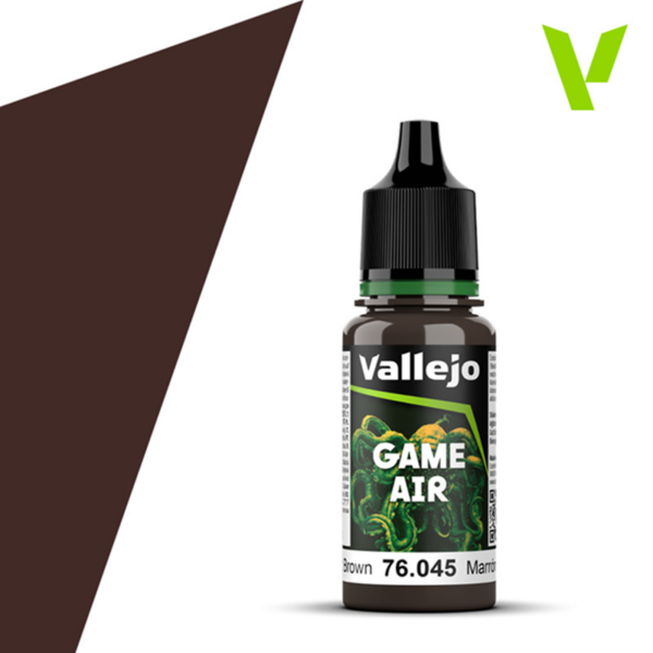 Vallejo Game Air Charred Brown 18ml