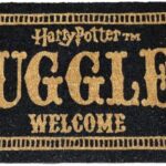 Harry Potter Muggles Welcome Doormat