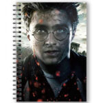 Harry Potter Face 3D Effect Notebook