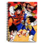 Dragon Ball Z Red 3D Lenticular Effect Notebook