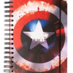 Marvel Captain America Spiral Notebook