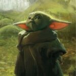 Star Wars The Mandalorian The Child Art Poster 61x91cm