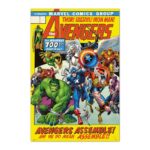 Marvel Avengers Comics Cover 100th Issue Poster 61x91cm