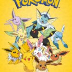 Pokemon Eevee Evolution Poster 61x91cm