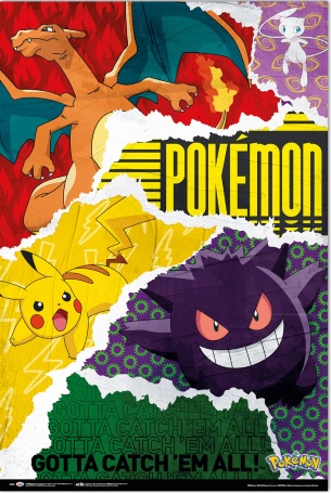 Pokemon Gotta Catch 'em All Poster 61x91cm - GamesPlus Malta