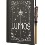 Harry Potter Lumos Premium Light Notebook + Wand Pen