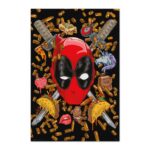 Marvel Deadpool Bullets & Chimichangas Poster 61x91cm