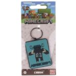 Minecraft Buffalo Rubber Keychain