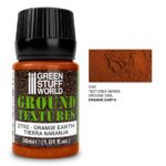 Green Stuff World Ground Textures Orange Earth Tierra Naranja 30ml