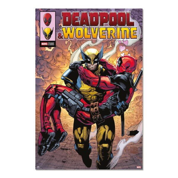 Marvel Deadpool & Wolverine Love Poster 61x91cm