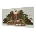 Jurassic Park Door Desktop Mat
