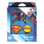 DC Superman Set of 4 Pin's