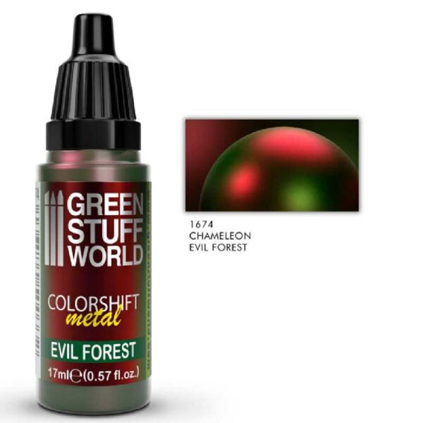 Green Stuff World Chameleon Colorshift Metal Evil Forest 17ml
