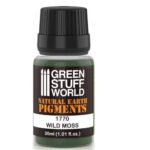 Green Stuff World Natural Earth Pigments Wild Moss 30ml